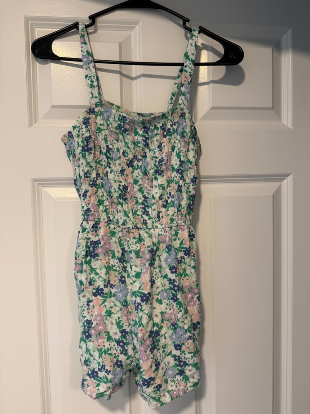 Abercrombie Kids Floral Smocked Romper